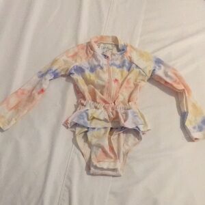 Colorful Tie-Dye Baby Romper